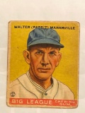 1933 Goudey #117 Maranville card
