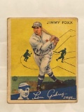 1934 Goudey #1 Fox card