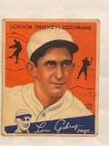 1934 Goudey #2 Cochran card