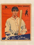 1934 Goudey #11 Paul Wagner card