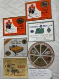 (6) Metal Antique Automobile meet plaques (1993 thru 1995), 2013 AACA 60th Anniv.