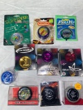 (10) Yo-yos incl. Ultimate ProYo, Yomega Panther, (2) Reactors, Golden Eye, Duncan Pro Fly