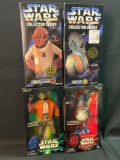 (4) Star Wars figures (1997, 1998, 1999)