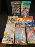 (8) Comics incl. Rocketeer - 1984 first issue Special edition has damage