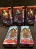 (5) Star Trek figures (1998 & 1999)