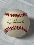George Bush autographed National League baseball