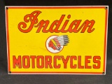 Repro Indian Motorcycles granite ware sign, 12