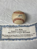 Jim Kelly autographed, game used, American League baseball
