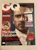 Michael Fassbender autographed photo. JSA COA #V67037