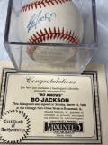 Bo Jackson autographed American League baseball
