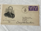 Dwight D. Eisenhower signed envelope, June 18, 1945