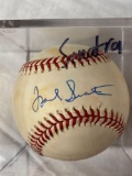 Frank Sinatra autographed Official National League baseball