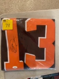 Beckham autographed Browns jersey. Has JSA COA #WPP431753