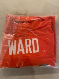 Denzil Ward autographed Browns jersey, JSA #WPP199333 COA sticker