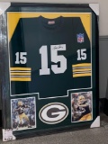 Bart Starr autographed Green Bay jersey. ASM #A42756 COA