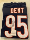 Richard Dent autographed Bears jersey. Schwartz Sports Memorabilia COA #A0274738