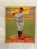 1933 Goudey #144 Babe Ruth card