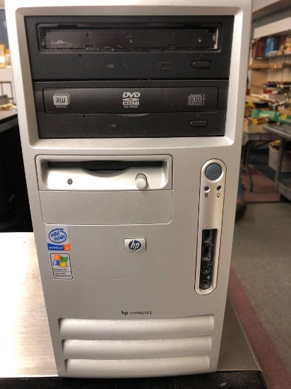 HP Compaq computer tower