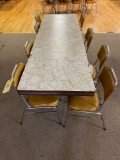 Table and 8 chairs