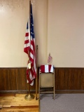 (2) American Flags