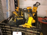 DeWalt cordless tools, batteries, chargers