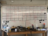 4' x 8' magnetic white board
