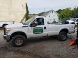 2014 Ford F250 6.2L, gas, 3/4 ton, 4x4, Boss V plow and bracket, 50,266 miles