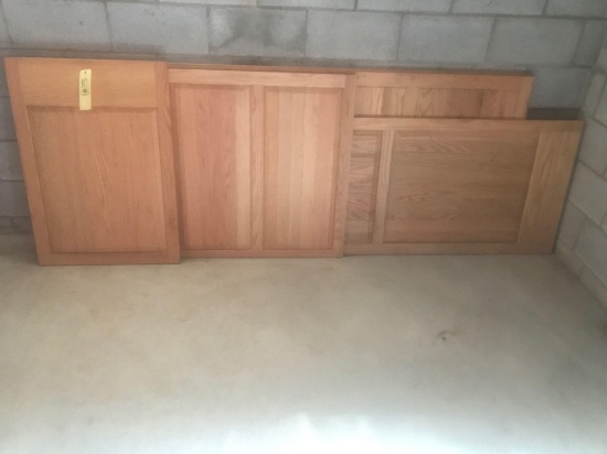 Misc. oak cabinet sides/drawers