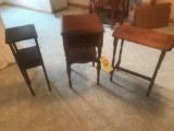 Three side tables