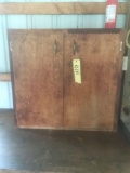 Wooden cupboard approx. 3ft x 3ft