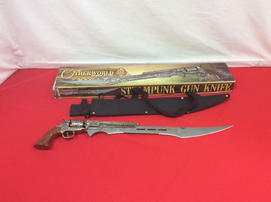 Steampunk Gun Knife