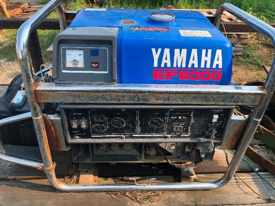 Yamaha EF 6000 gas generator