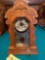 Victorian oak shelf clock