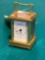 Pro Clocks 17 jewel miniature carriage clock, designed in France, very good condition