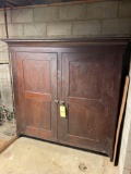 Antique 2-Door cupboard, 68