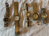 (5) ladies wrist watches