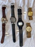(5) men's wrist watches