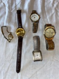 (5) wrist watches