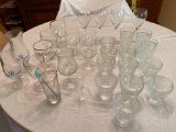 Partial sets of glassware
