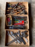 Screwdrivers, wrenches, etc.