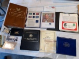 Job lot First Day Covers, 1970's- 1980's, Golden Replicas, post cards, etc.