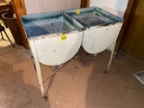 Old double rinse tub