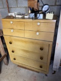 5-Drawer chest w/ contents, tools, soldering irons, jigsaw, stud sensor, etc.