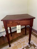 Old night stand w/ dovetailed drawer