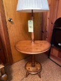 Maple floor lamp/stand