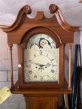 Pennsylvania Amish 8-day walnut grandfather clock