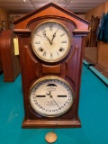 Ithaca calendar clock, Horton's patents 1865 & 1866