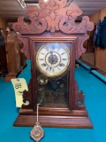Victorian Waterbury Elson shelf clock