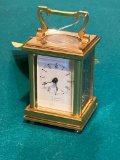 Pro Clocks 17 jewel miniature carriage clock, designed in France, very good condition