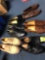 Six pairs of men?s dress shoes size 9 and 9.5
